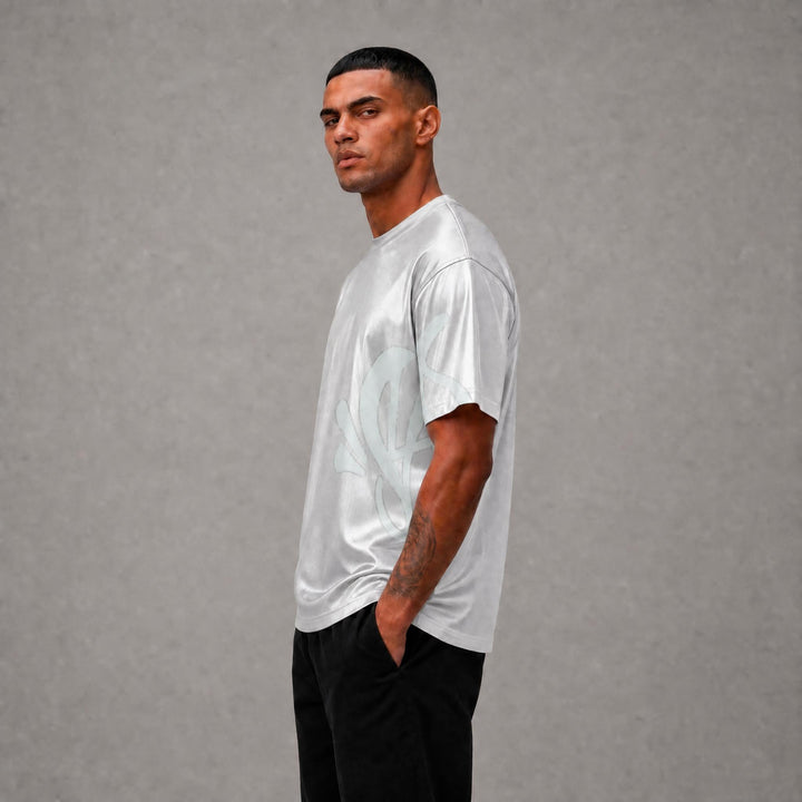 Synah Graphic Tee - Light Blue