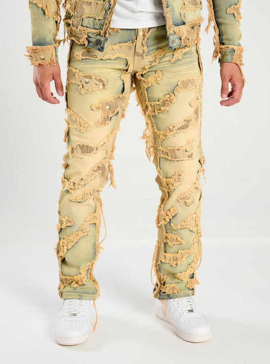 Vintage Slim Jeans - Rustic Blue