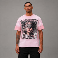 Teen Angel French Terry Tee - Men's Graphic Streetwear T-Shirt