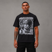 Teen Angel French Terry Tee - Men's Graphic Streetwear T-Shirt