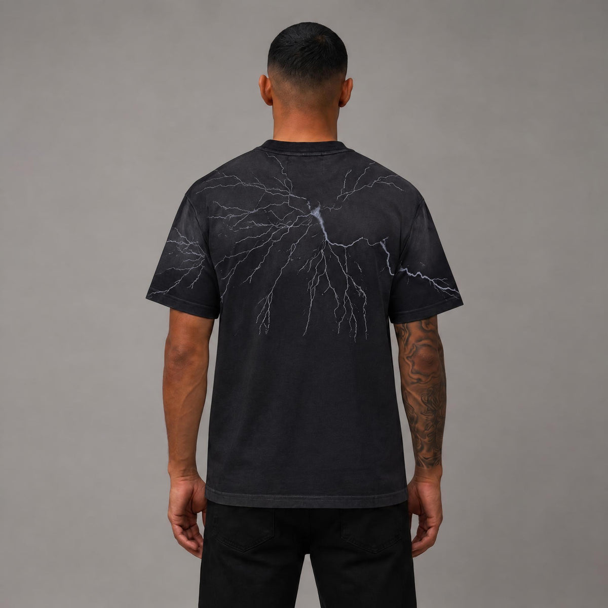Teen Angel French Terry Tee - Men's Graphic Streetwear T-Shirt
