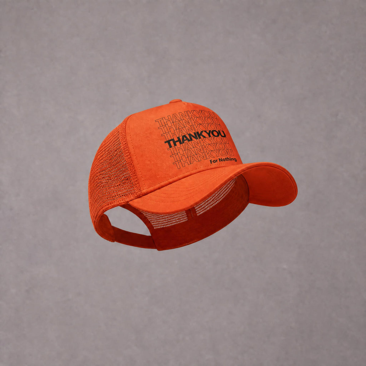 Thank You For Nothing Trucker - Orange