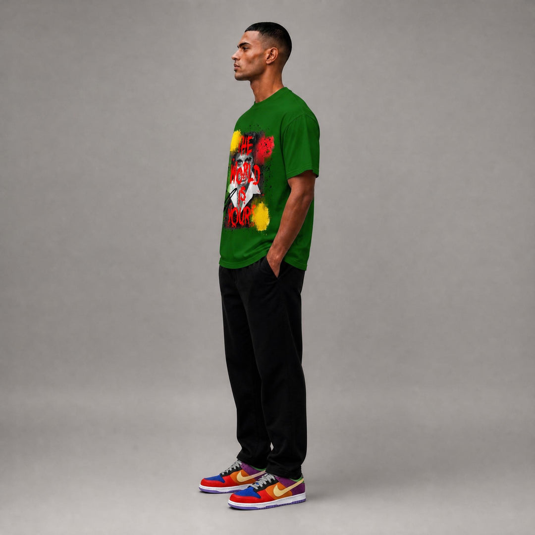 The World Is Yours - Scarface - Forest Green