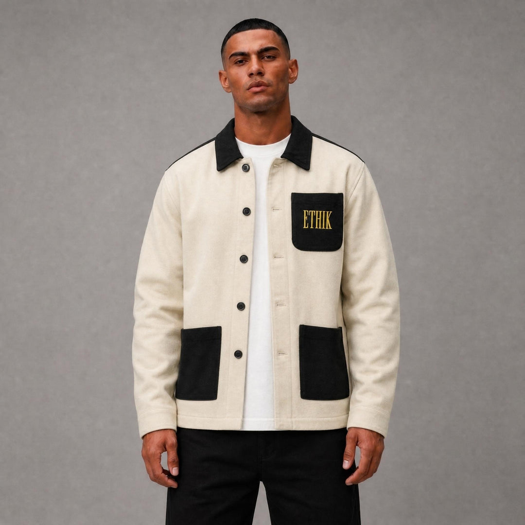 Twenties Overshirt (FW20082) - Natural