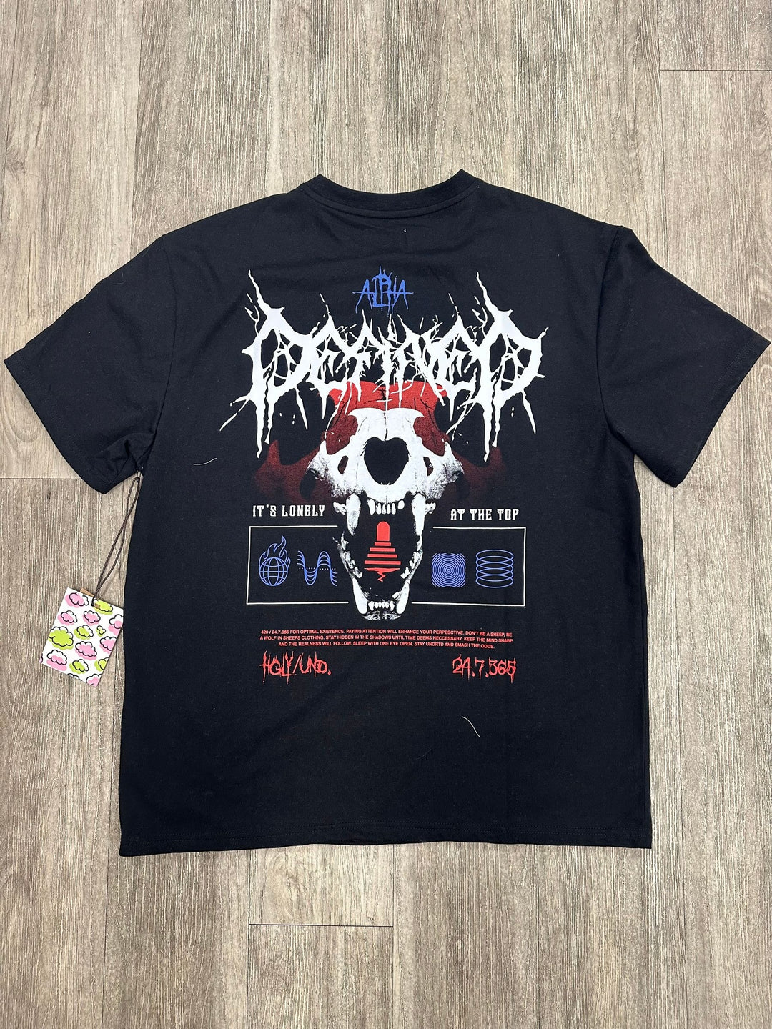 Alpha Defined Tee - Black