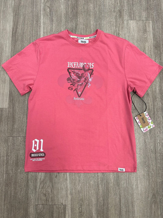 Carry The Stone Tee - Rose