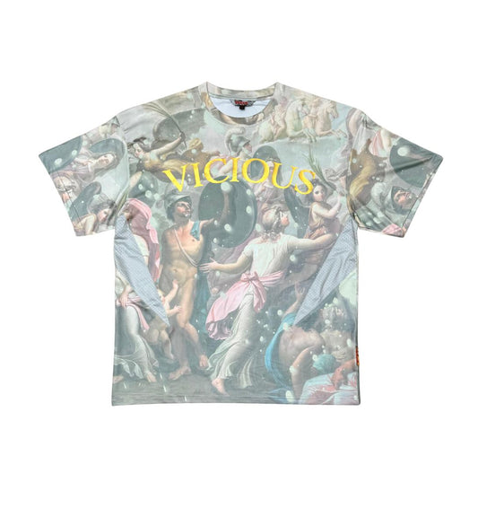 Vicious Fresco Tee - Gold