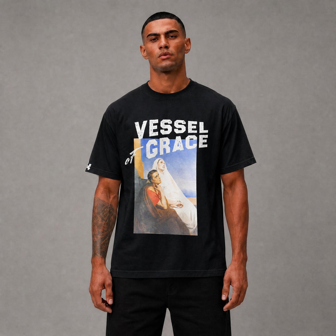 Vessel of Grace Tee - Black