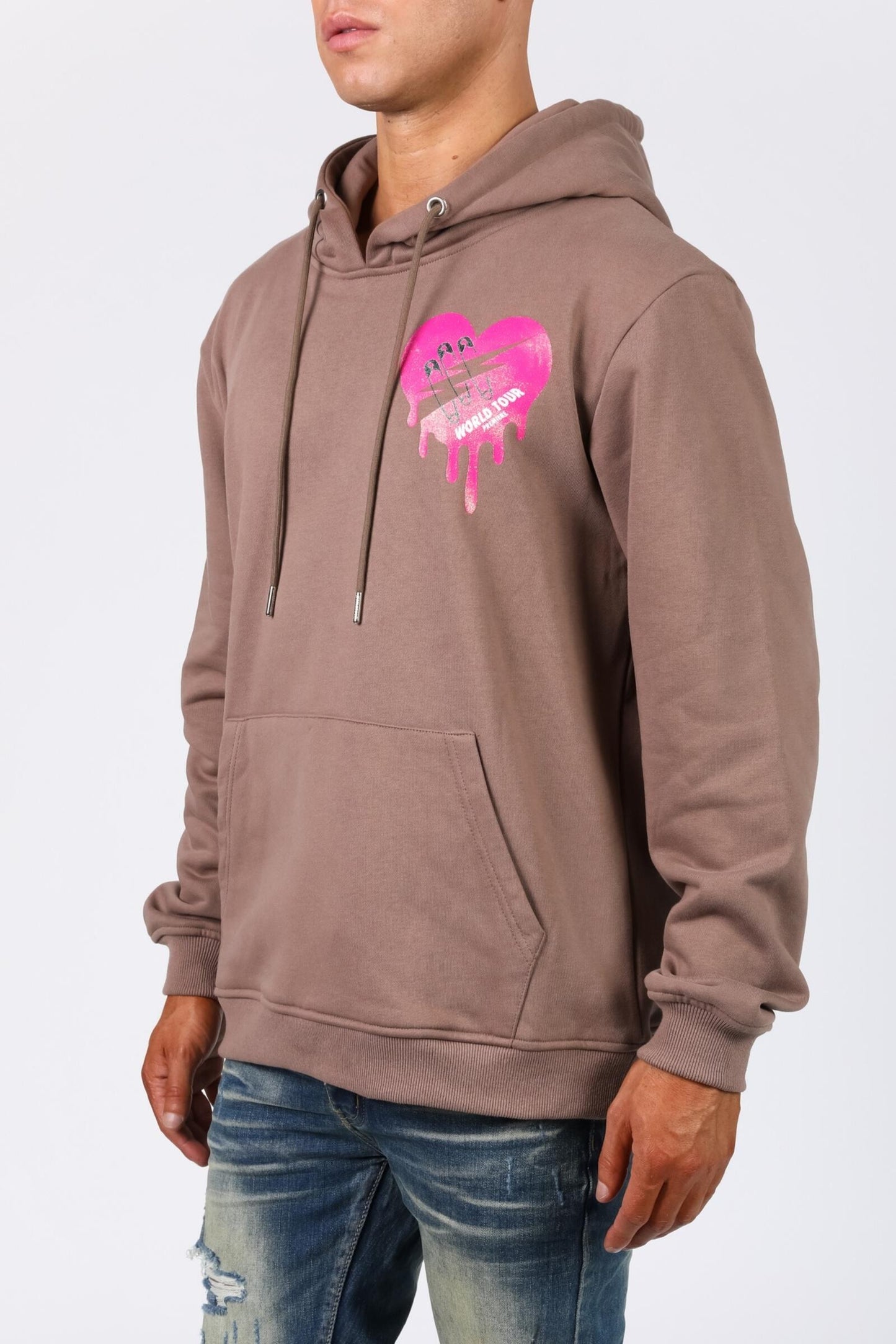 World Tour HeartBreaker Hoody - Tan