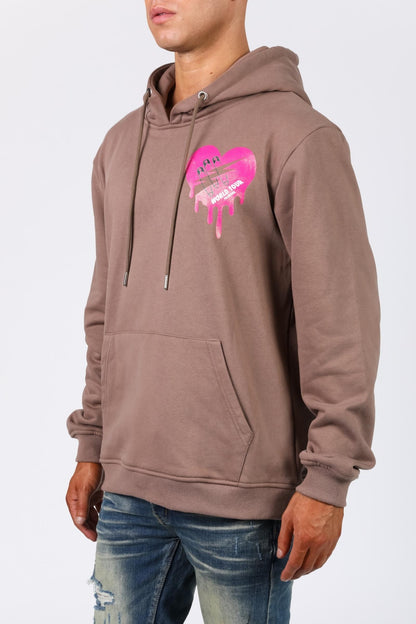 World Tour HeartBreaker Hoody - Tan