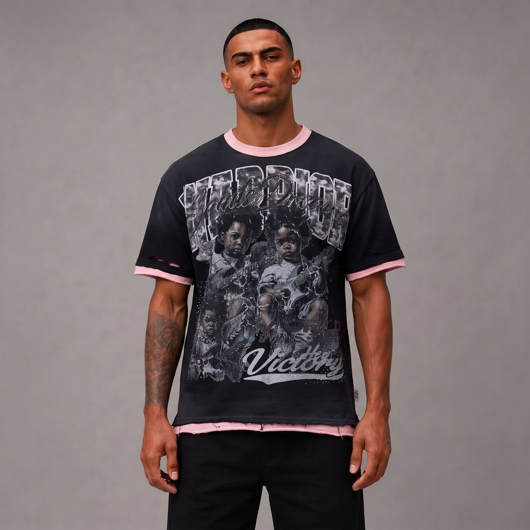 Warrior Guitarists French Terry Tee - Men&