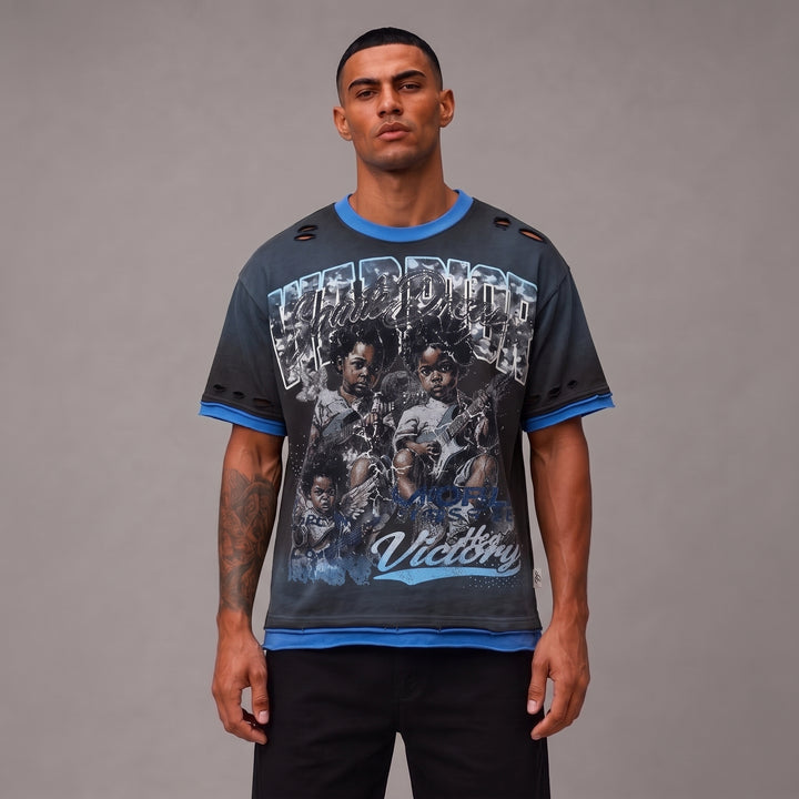Warrior Guitarists French Terry Tee - Men&