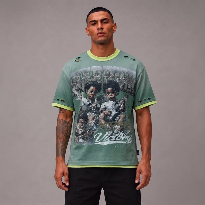 Warrior Guitarists French Terry Tee - Men&