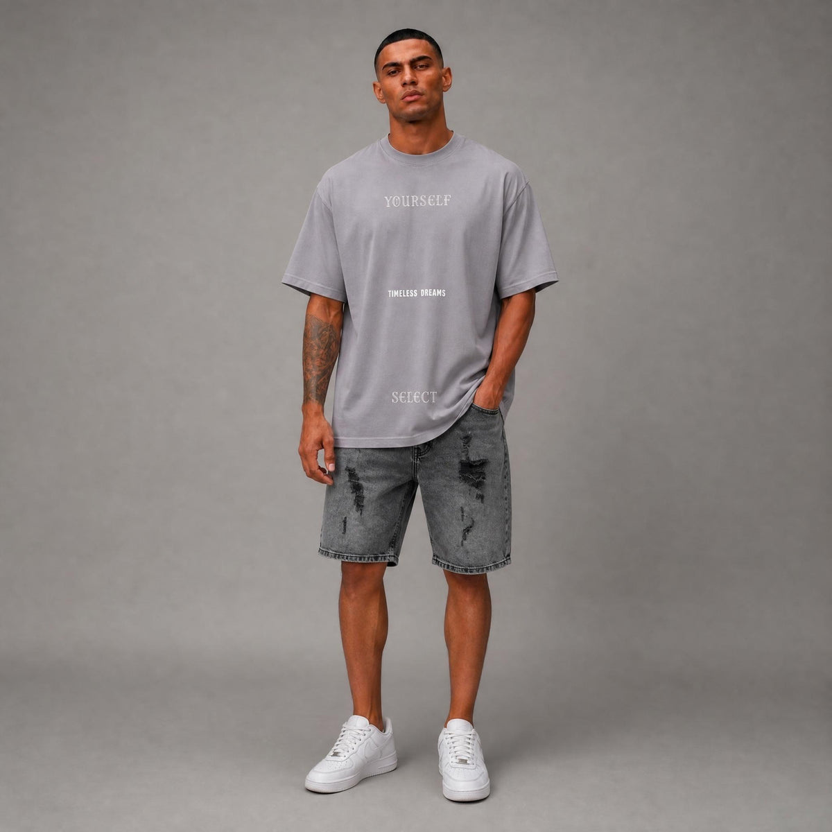 Yourself Timeless Dreams T-Shirt (YP565 Gray)