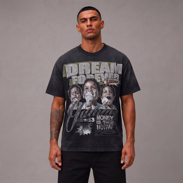 Yummy Icecream French Terry Tee - Men&
