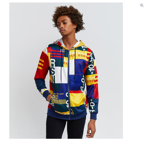 REBEL MULTICOLOR HOODIE