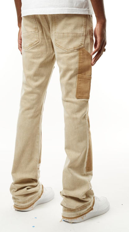 KD2054 - Khaki Carpenter Stacks