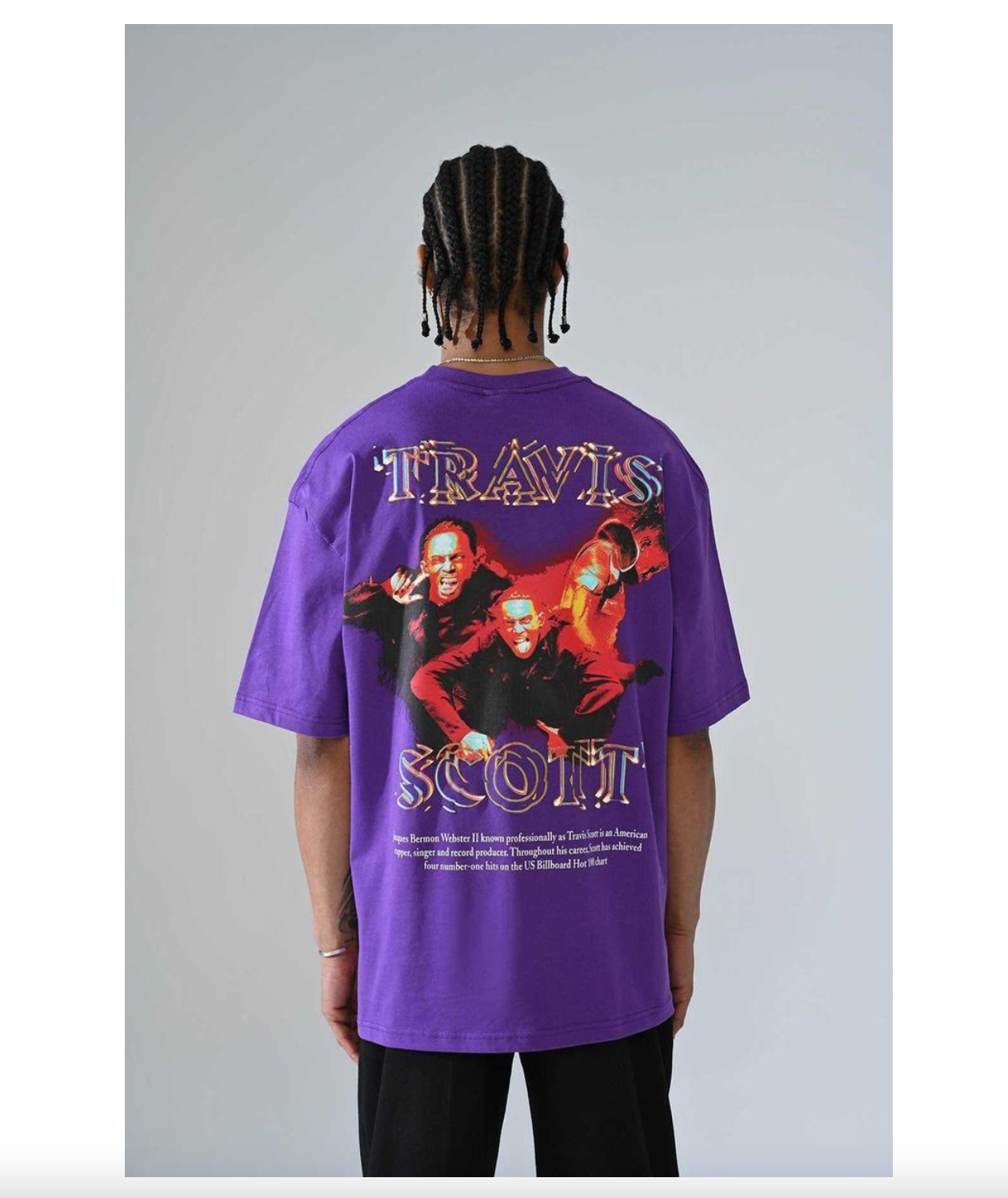 Travis Scott Signature Tee - Purple