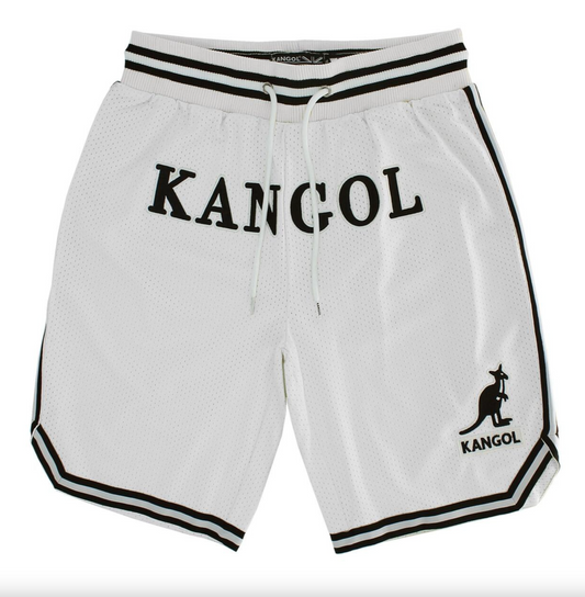 Kangol Basketball Shorts - White