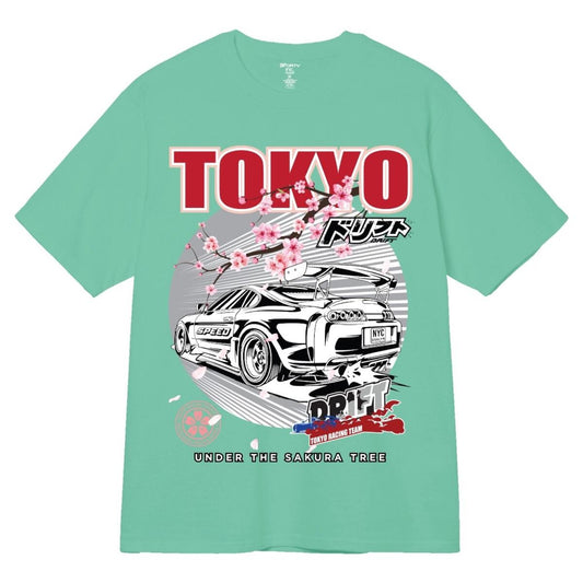 Tokyo Drift Mint Tee