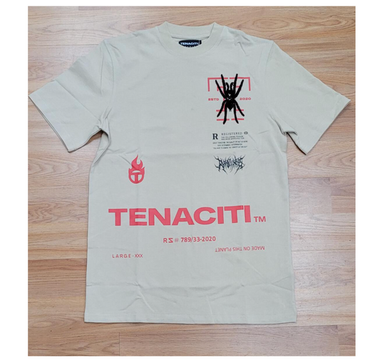 Spider Staple 2 Tee - Khaki