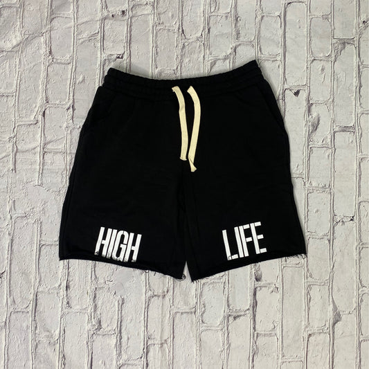 hl34- Rich Gang Black "High Life" Shorts