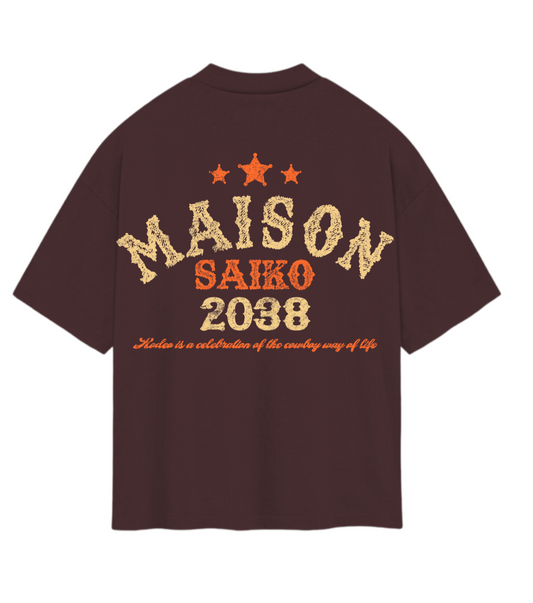 Sheriff Star - Brown Tee (MSK-055)