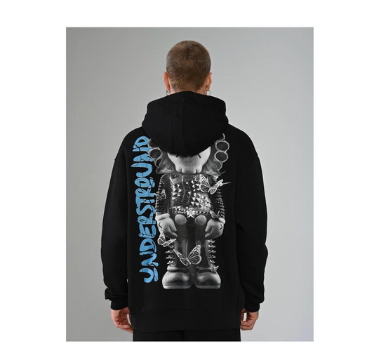 Kaws Underground - Black Hoodie (BP49)