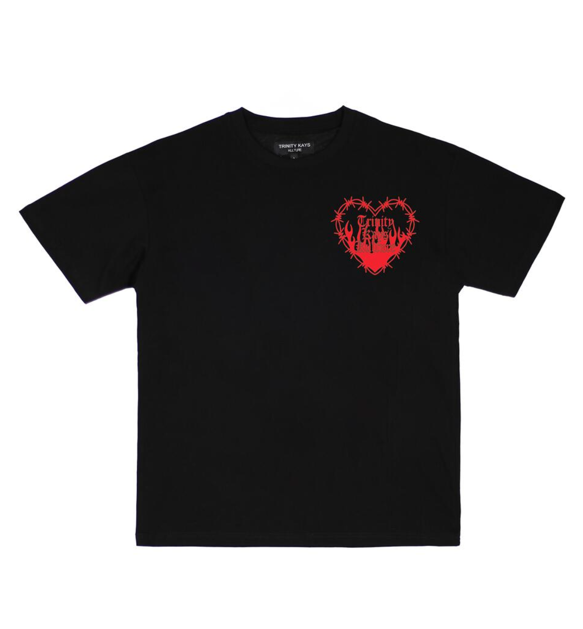 Trinity Black/Red Love Me To Death T-Shirt (TKTS-4007)