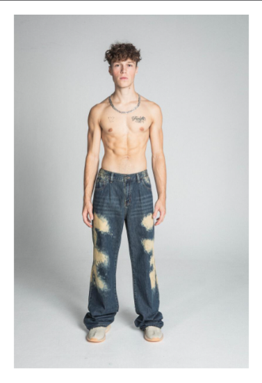 Non Stretch Baggy Jeans - Vintage