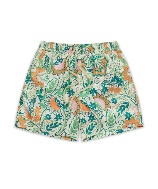 SH01-015 Tropical Vibes Twill Shorts