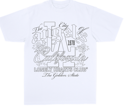 Lonely Hearts 013 White City Of Angels T-Shirt