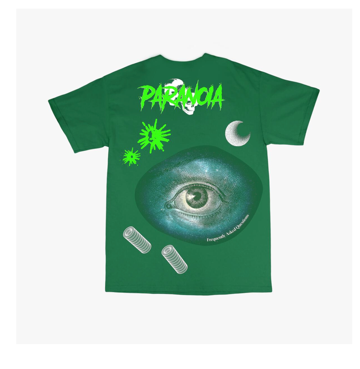 Paranoia T-Shirt (23-385BP) - Kelly Green