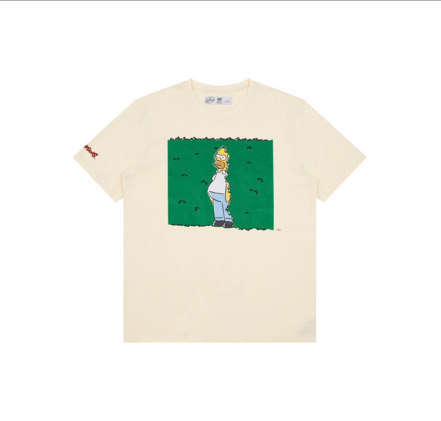 Akward Homer Tee - Eggshell