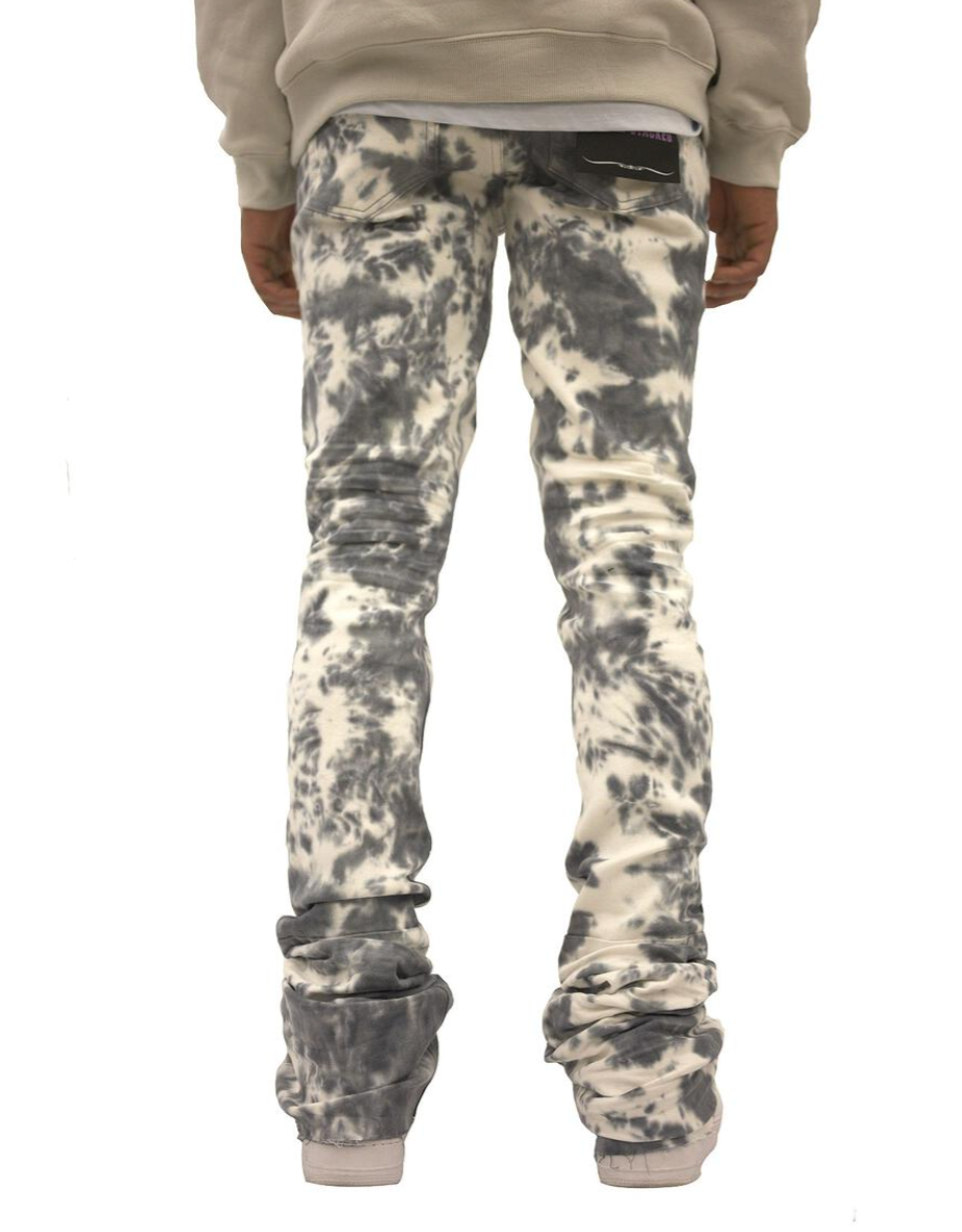 Doctrine Denim Gray Pacific Stacked Jeans