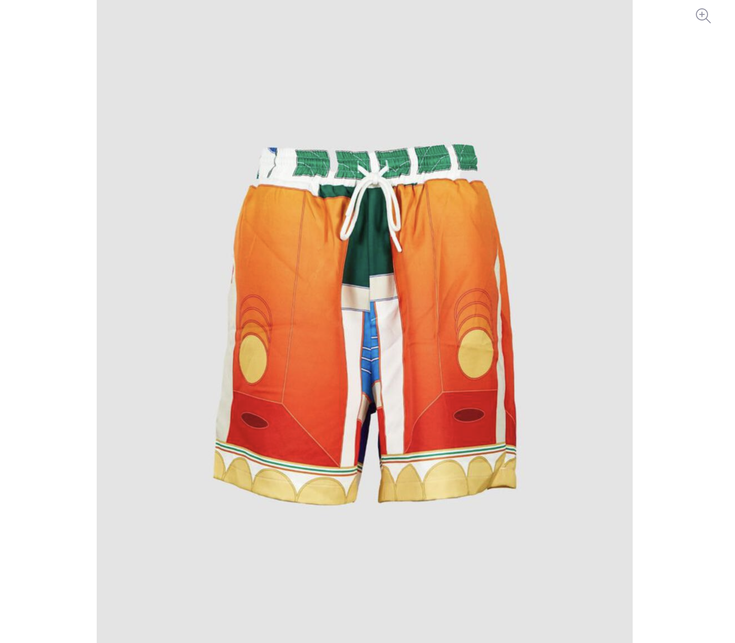 Orange And Gold Shorts