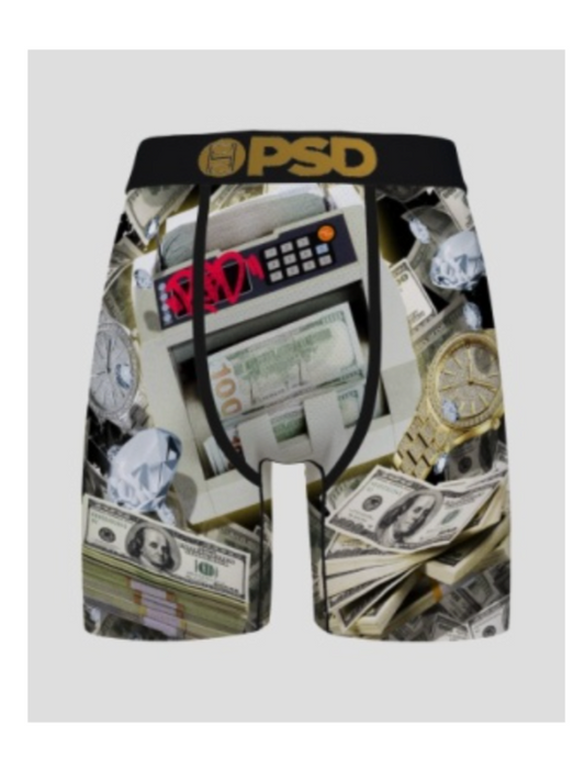 PSD Counting Stacks Boxer Shorts Black