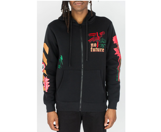 Revival Full Zip Hoodie (142-352) Black