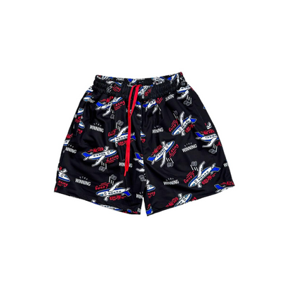 Stay Winning Americano Shorts - Black