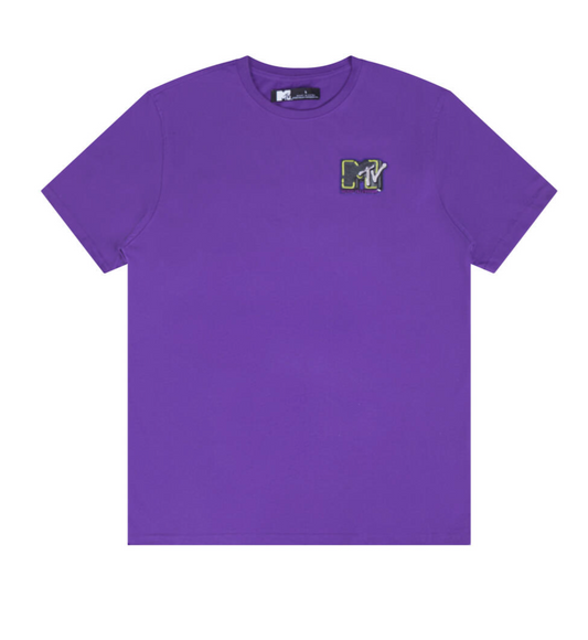 Mtv Zombie Graphic Tee - Purple