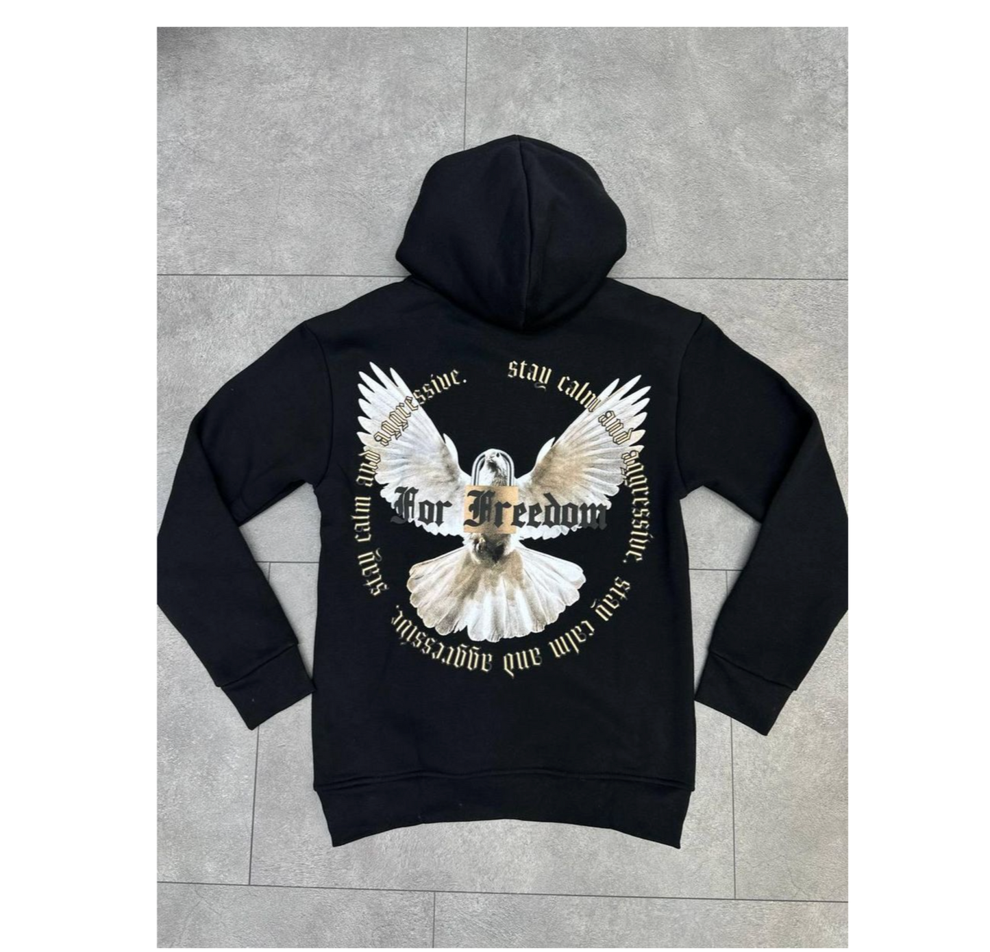 For Freedom Hoodie - Black