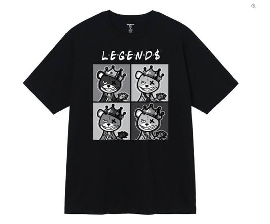 Legends Bear - Black/Grey