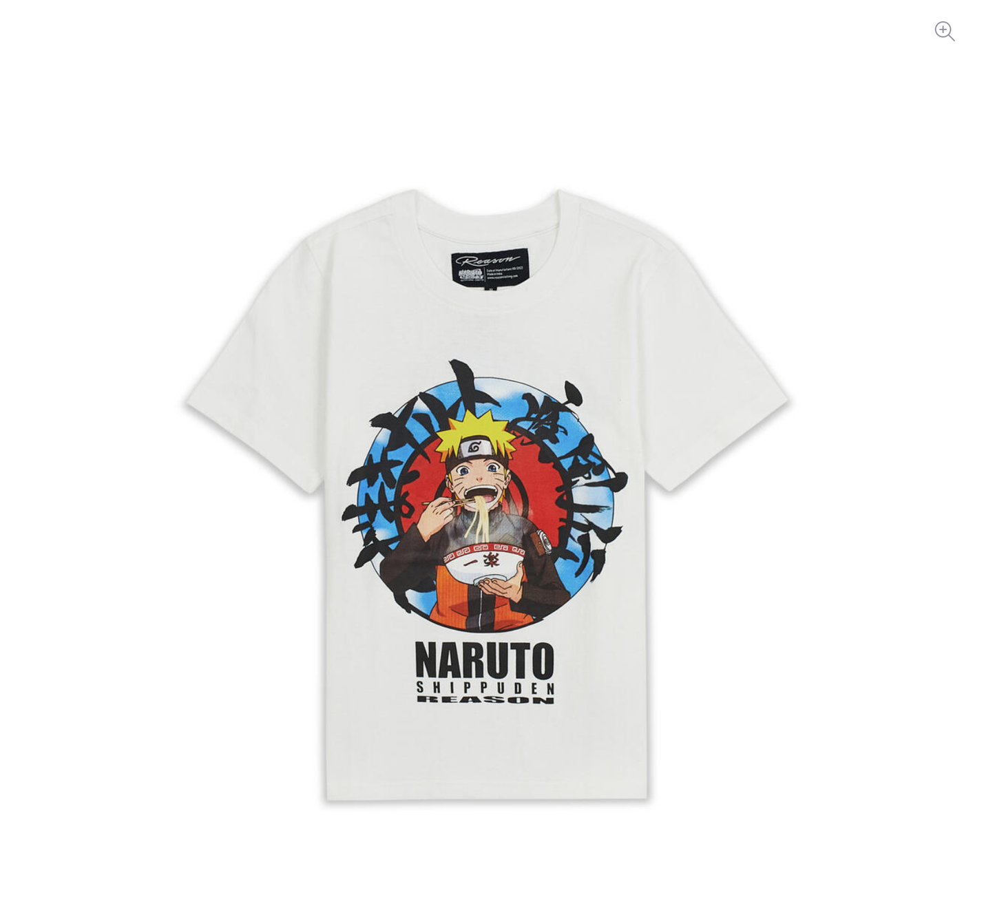 Naruto Ichiraku Noodles Tee - RXNF22-T011 - White