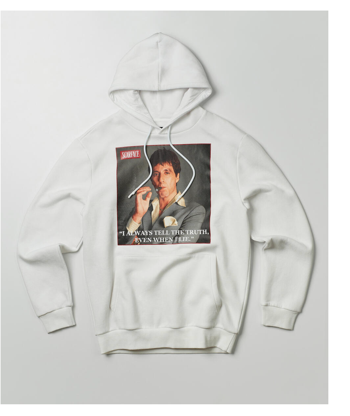 Scarface Truth Hoodie - White