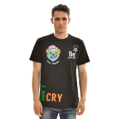 SF3054 - Don't Cry Tee BLACK