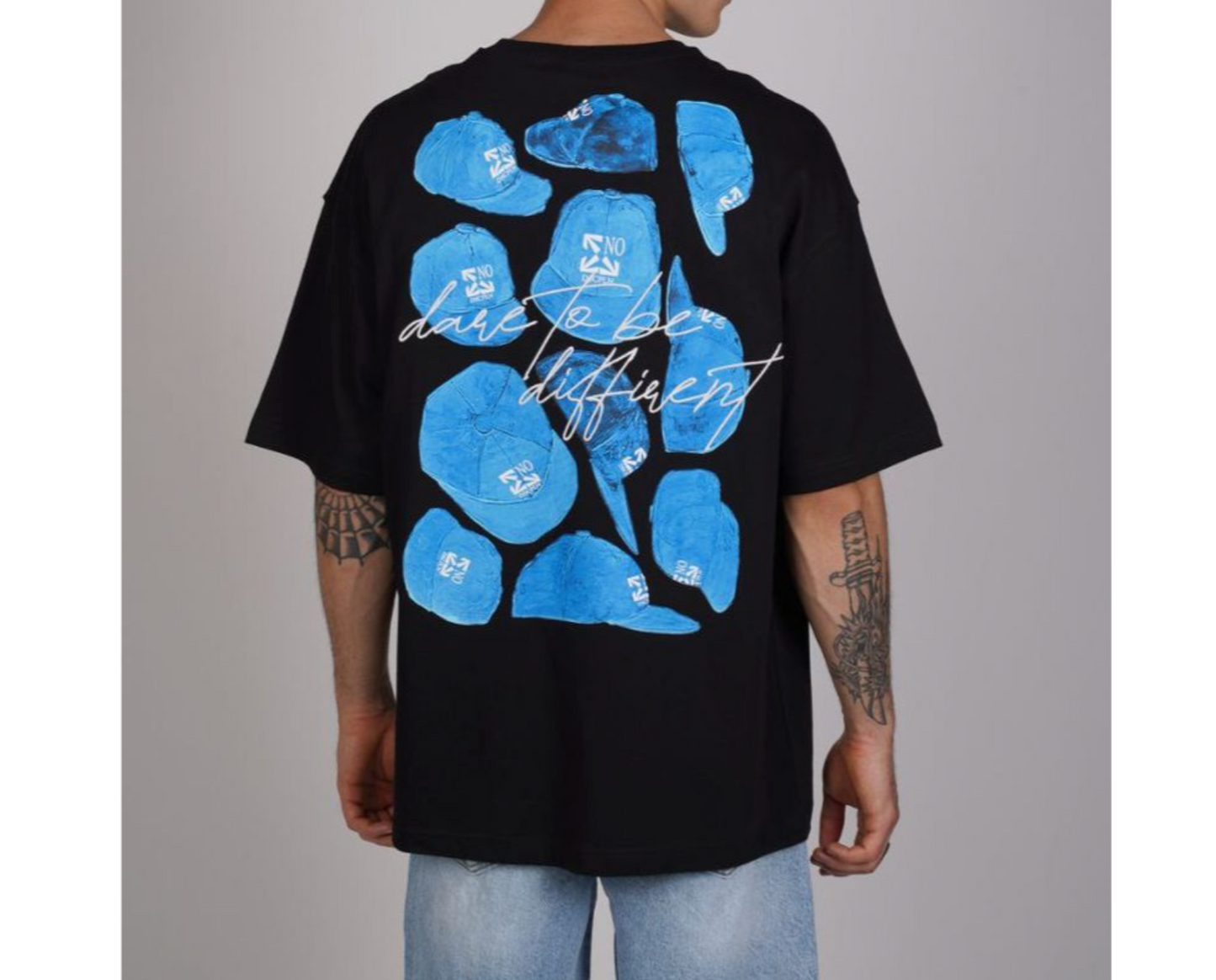 Finch LA Black Blue T-Shirt SS24-119