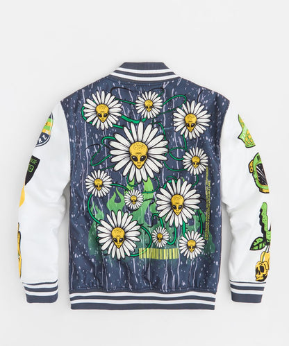 Space Varsity Jacket - Blue