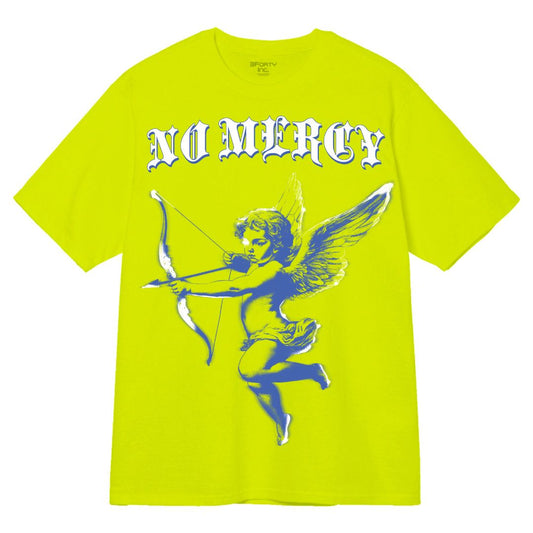 No Mercy Graphic Tee - Neon