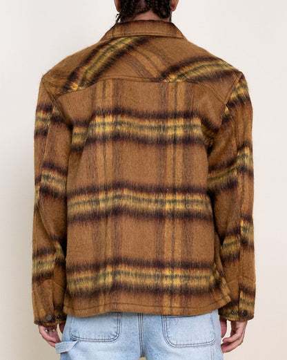 Mohair Chore Coat - Mustard
