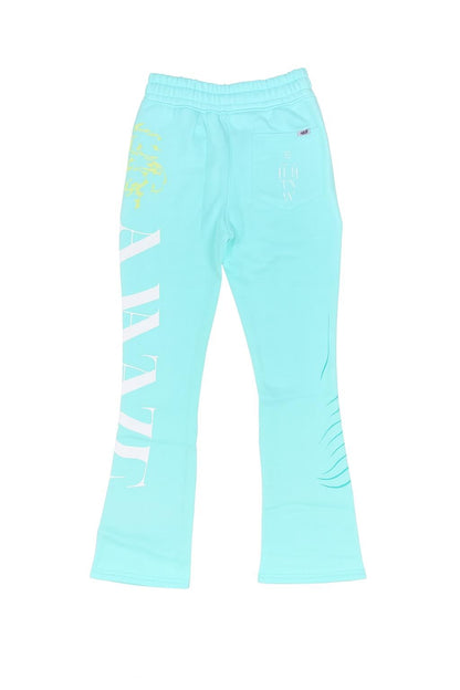Amaze And Astound Joggers - Aqua